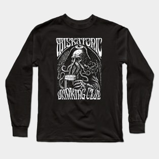 Miskatonic Drinking Club, CTHULHU, When the stars are right, the drinks will flow Long Sleeve T-Shirt